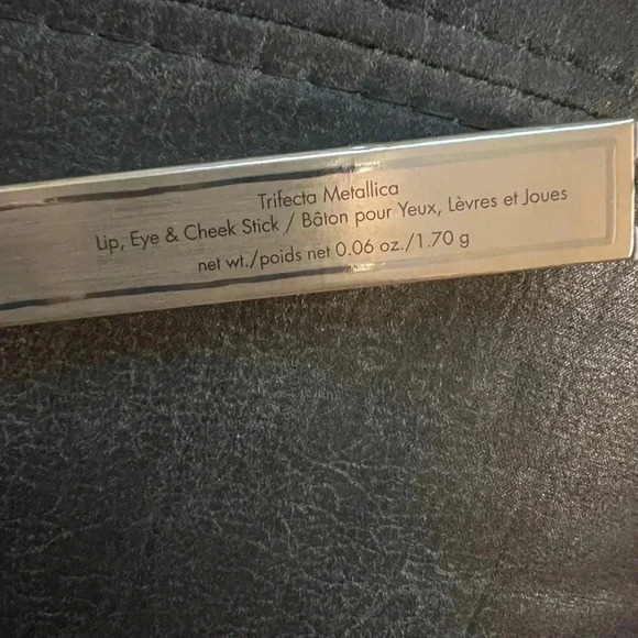 Stila trifecta metallica lip, eye & cheek stick in Pink Sapphire BNIB full size - Picture 3 of 8